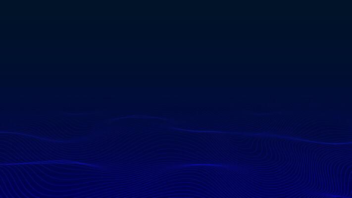 Abstract line wave technology background. Hi-tech dynamic shape composition background