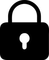 Secure Lock Icon Representation vector