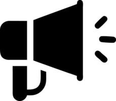Public Address Megaphone Icon Representation vector