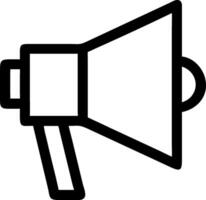 Classic Megaphone Icon Design vector