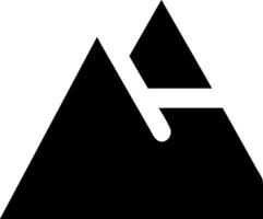 Simple Mountain Symbol Set vector