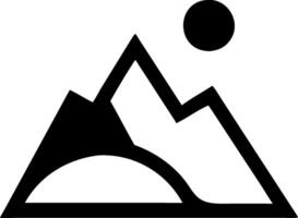 Nature Mountain Symbol Collection vector