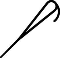 Tailoring Needle Icon Representation vector