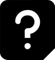 Exploration Question Mark Symbol Design vector