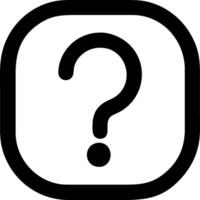 Guidance Question Mark Icon Collection vector