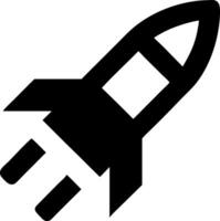 Astronaut Rocket Symbol Design vector