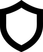 Guardian Shield Icon Representation vector
