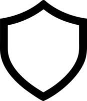 Protective Shield Symbol Collection vector