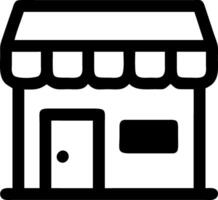Marketplace Icon Representation vector