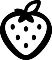 Fresh Strawberry Icon Design vector