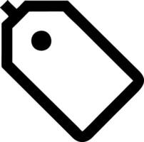 Handmade Tag Icon Representation vector