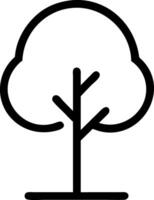 Botanical Tree Icon Representation vector