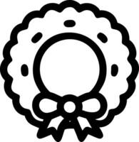 Botanical Wreath Symbol vector