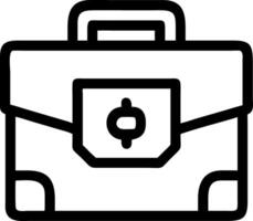 Modern Business Briefcase Designs vector