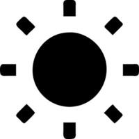 Brightness Indicator Icon Set vector