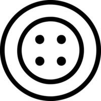 Stylish Button Design Symbols vector