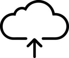 Simplistic Cloud Icons vector
