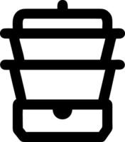 Steaming and Melting Symbol Set vector