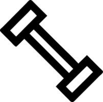 Bodybuilding Dumbbell Graphics vector