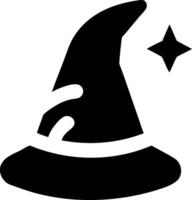 Gothic Witch Hat Graphics vector