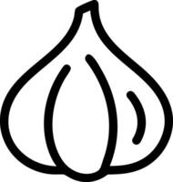 Whimsical Garlic Symbols vector