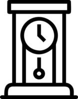 Ornate Clock Design Set vector