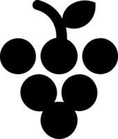 Grapes in Iconic Form vector