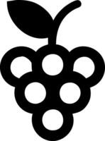 Fresh Grape Symbols vector