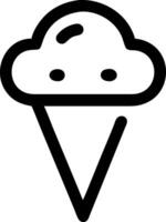 Fun Ice Cream Cone Icons for Party Invitations and Decor vector