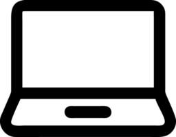 Essential Laptop Symbols for Web and App Development vector