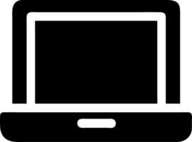 Laptop Icon Set for Technology and Digital Communication vector