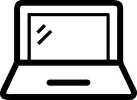 Sleek Laptop Icons for Modern Workspaces and Remote Learning vector