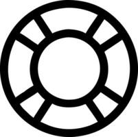 Decorative Life Ring Icons for Nautical and Aquatic Concepts vector