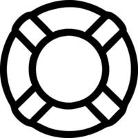 Versatile Life Ring Icons for Emergency Services and Rescue vector