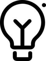 Modern Light Bulb Icons for Science, Learning, and Research vector