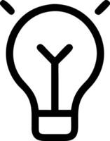 Creative Light Bulb Icons for Solutions and Brainstorming vector
