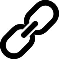 Classic Chain Link Icons for Strong Connections and Security vector