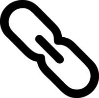 Chain Link Symbols for Web and Digital Connectivity vector