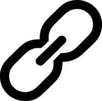 Modern Link Icons for Social Media, URLs, and Data Integration vector