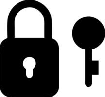 Essential Lock and Key Symbols for Access and Authentication vector