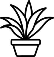 Unique Houseplant Icons for Sustainable, Earthy, and Zen Aesthetics vector