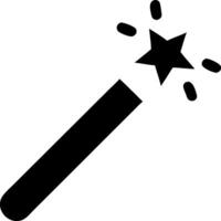 Minimalist Magic Wand Icon Collection for Digital and UI Use vector