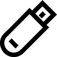Versatile USB Stick Icons for Web, Apps, and IT Concepts vector