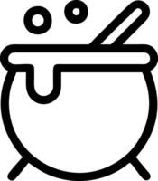 Professional Witches Cauldron Icons for Magic and Esoteric Branding vector