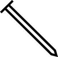 Professional Nail Icons for Hardware Store Branding and Marketing vector