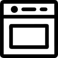Informative Oven Symbols for Instruction Manuals and Guides vector