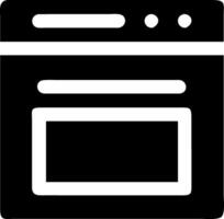 Monochrome Oven Icons for Graphic Design and UI vector