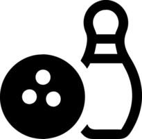 Versatile Bowling Pin Icons for Digital and Print Applications vector