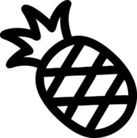Versatile Pineapple Icons for Digital and Print Applications vector