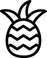 Simple and Clean Pineapple Icon Collection vector
